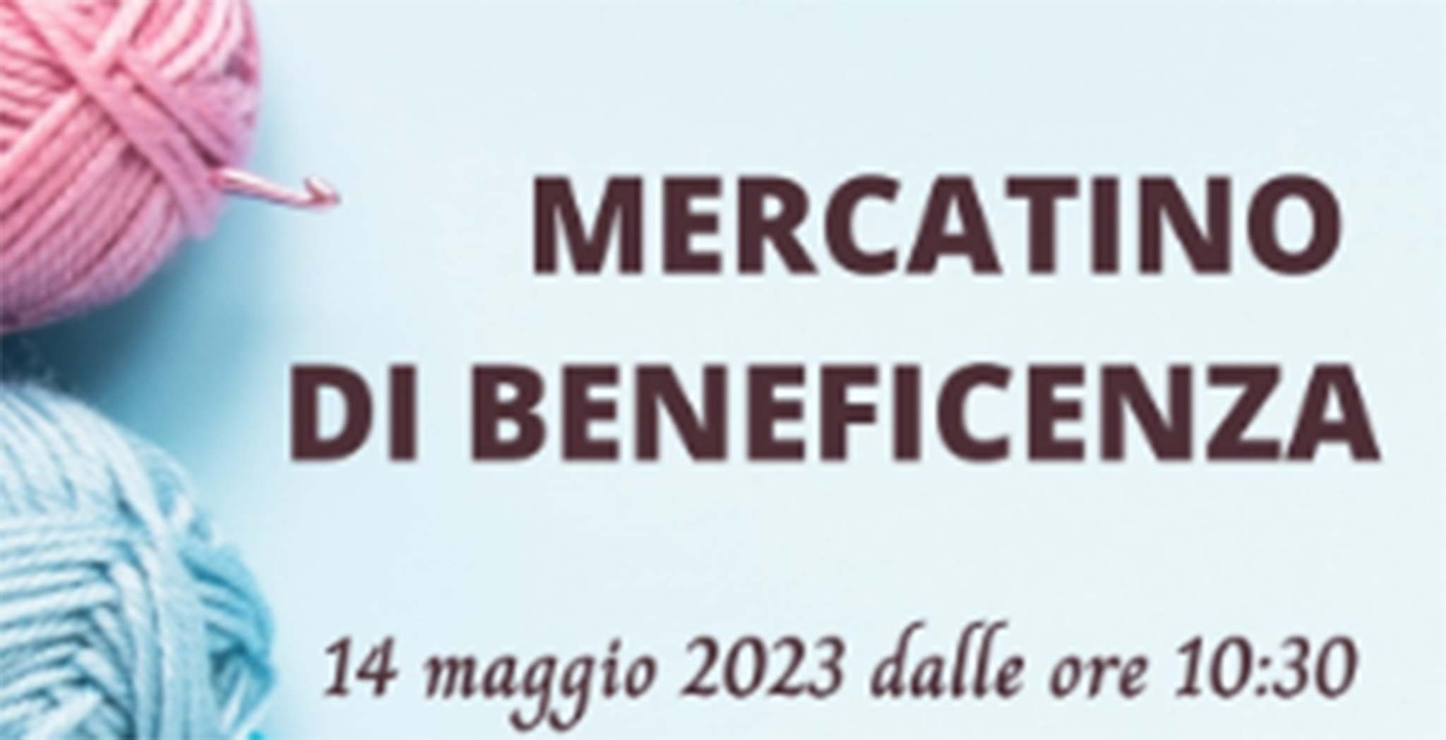 Mercatino di Beneficenza organizzato dal Club Tre Emme