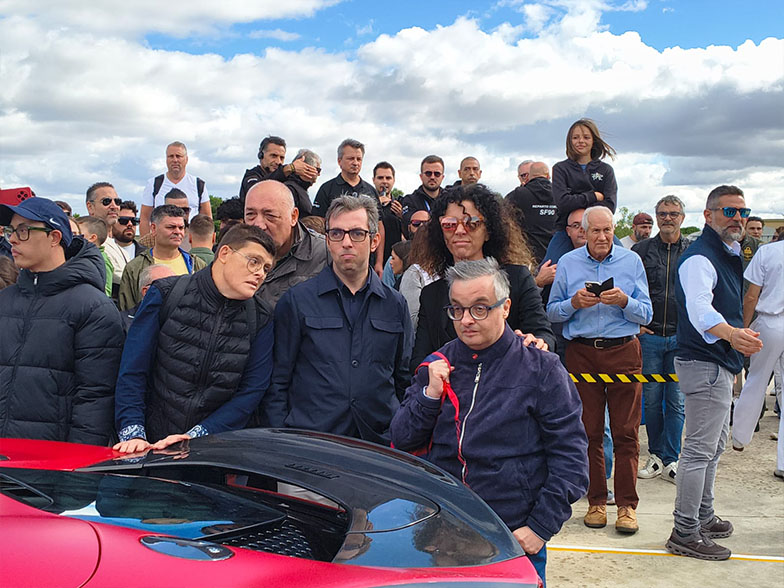 Ferrari e F-35B- una giornata speciale per ANAFIM Taranto